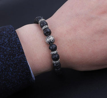 Titanium Steel & Premium Natural Tiger Eye Stone ' CONFIDENCE' Bracelet